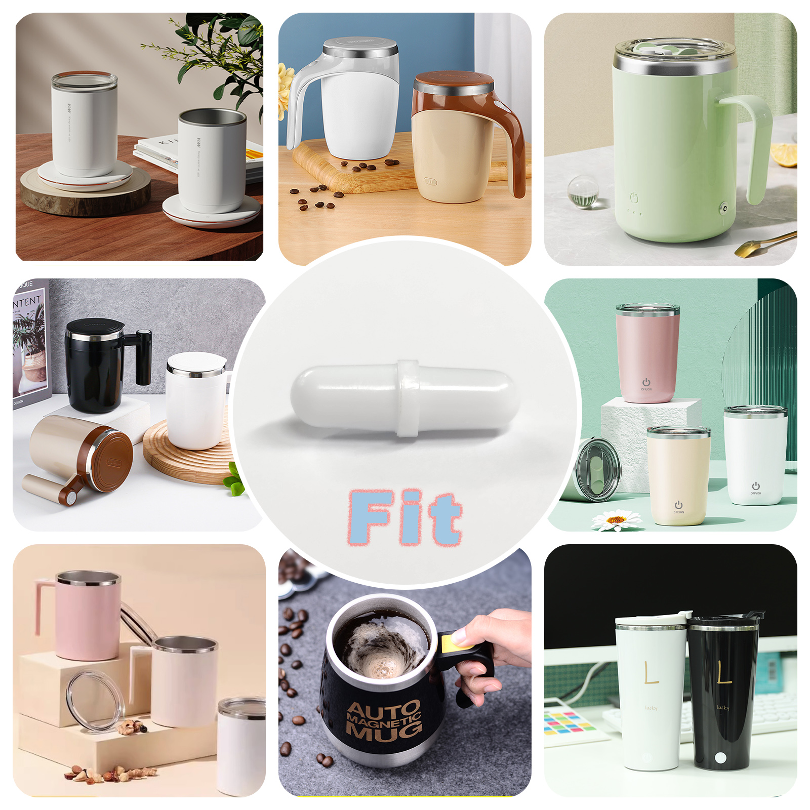 Self Stirring Mug ASM-MSB